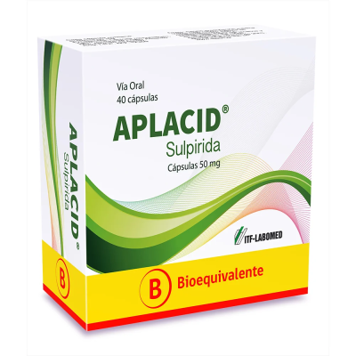 Aplacid 50 mg x 40 cápsulas. (Cenabast) (vence 28.02.2026)