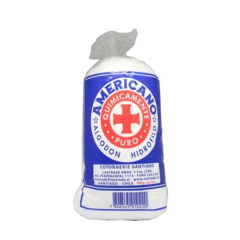 ALGODON SIN PRENSAR 100G AMERICANO 