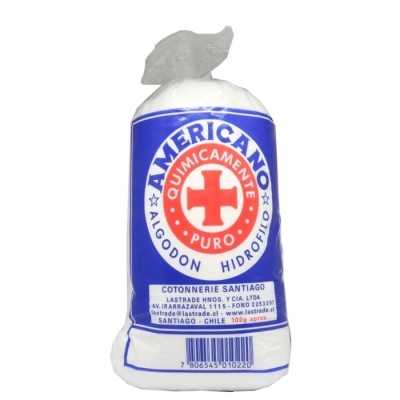 ALGODON SIN PRENSAR 100G AMERICANO 