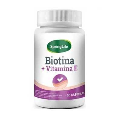 BIOTINA VITAMINA E X60CAP SPRINGLIFE 
