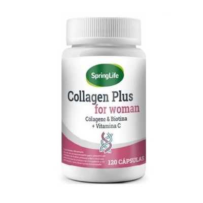COLLAGEN PLUS FOR WOMAN x 120 CAP SPRING LIFE 