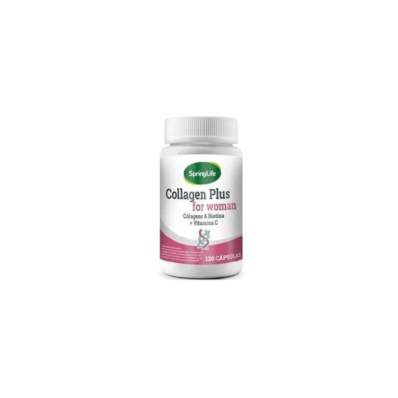 COLLAGEN PLUS FOR WOMAN x 120 CAP SPRING LIFE COLLAGEN PLUS FOR WOMAN x 120 CAP SPRING LIFE