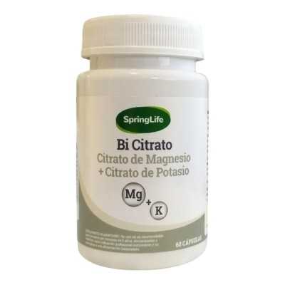 BI CITRATO MG K X 60 CAPSULAS SPRINGLIFE 