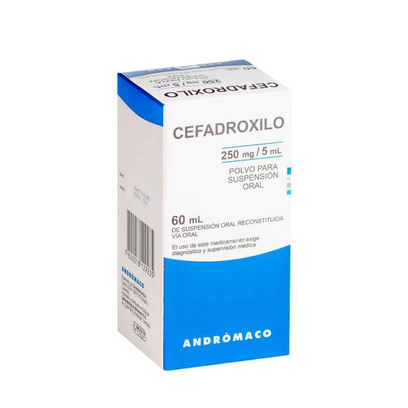CEFADROXILO 250mg/5ml JBE X60ml ANDROMACO CENABAS