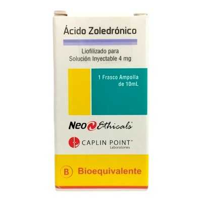ACIDO ZOLEDRONICO 4MG/5ML SOL INY X1 CAPLIN 