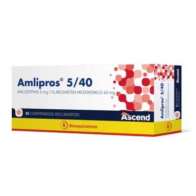 AMLIPROS 40MG/5MG X30COM