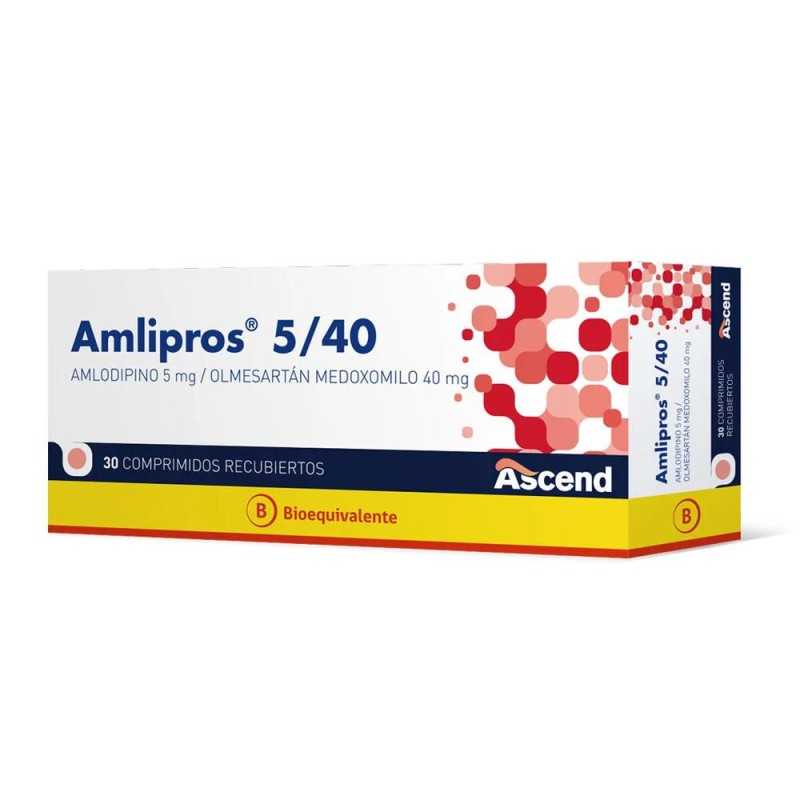 AMLIPROS 40MG/5MG X30COM