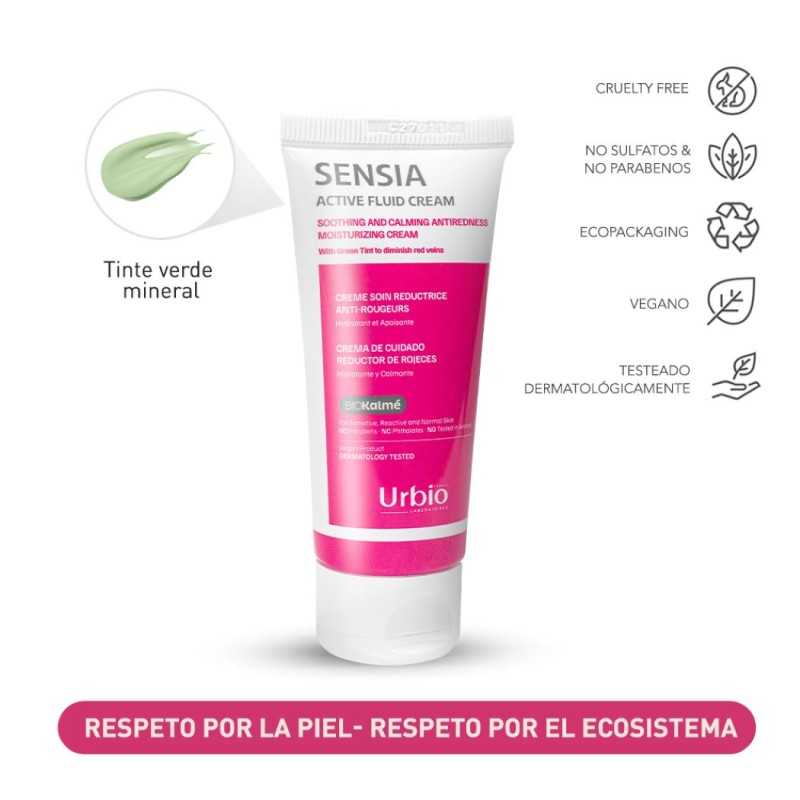 Urbio Sensia Activ Fluid Cream crema anti rojeces 40 ml. Tratamiento anti-rojeces