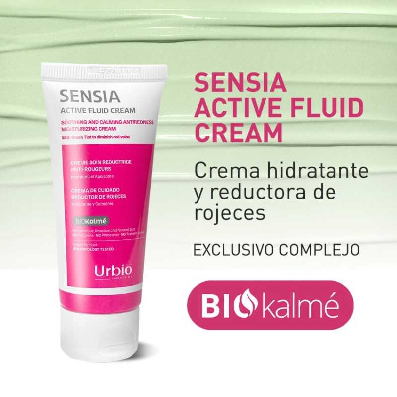Urbio Sensia Activ Fluid Cream crema anti rojeces 40 ml. Tratamiento anti-rojeces