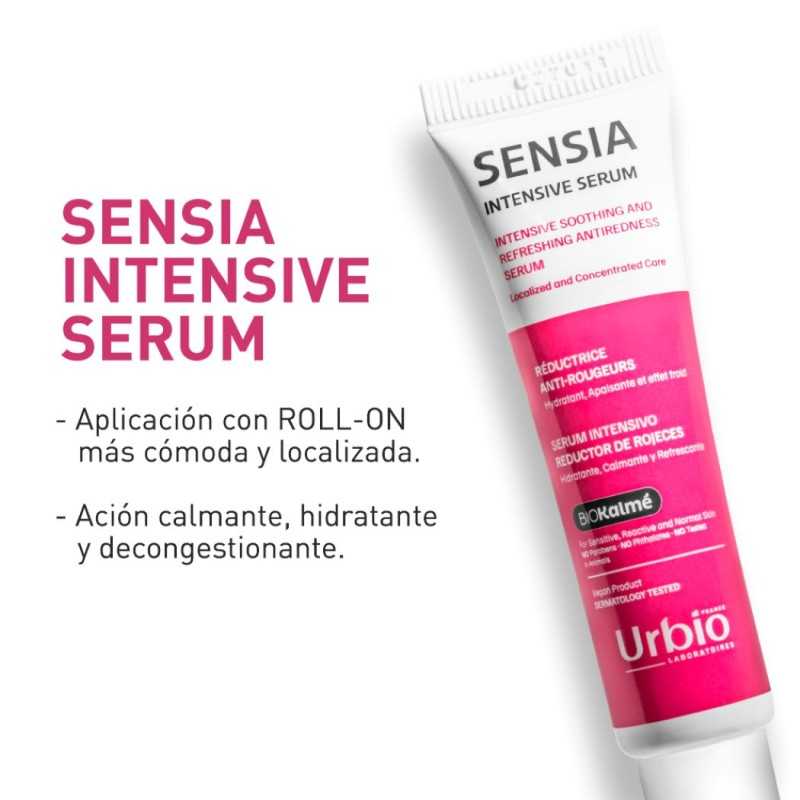 Urbio Sensia Intenisve serum anti rojeces 15 ml. Tratamiento anti-rojeces
