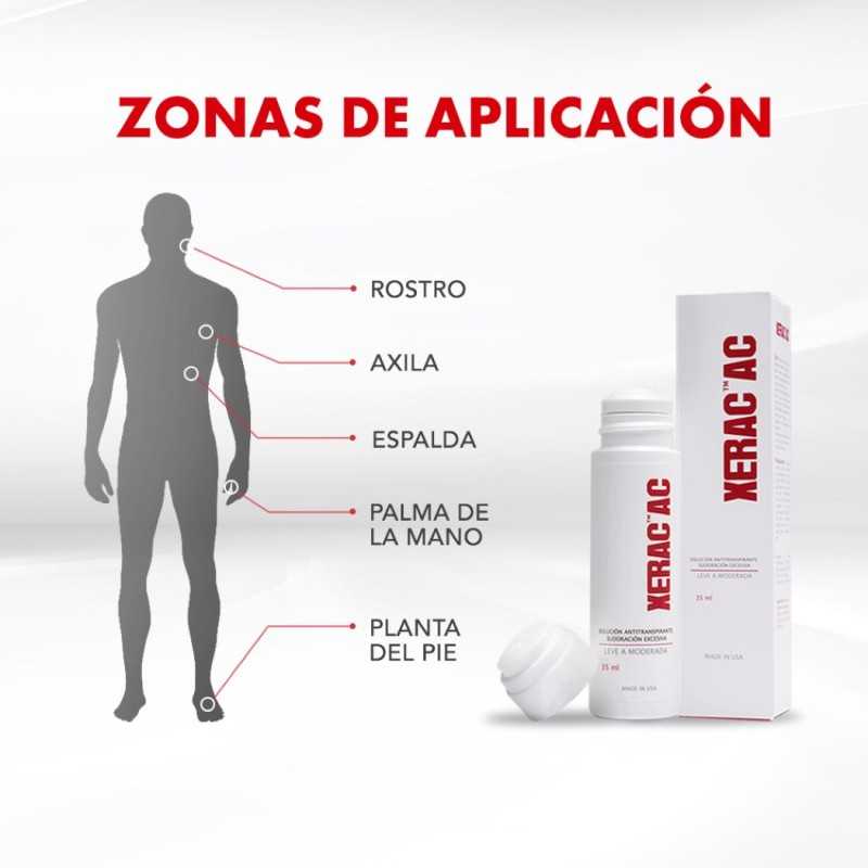 Xerac Ac solucion antitranspirante x35ml