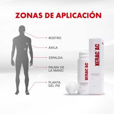 Xerac Ac solucion antitranspirante 35 ml.