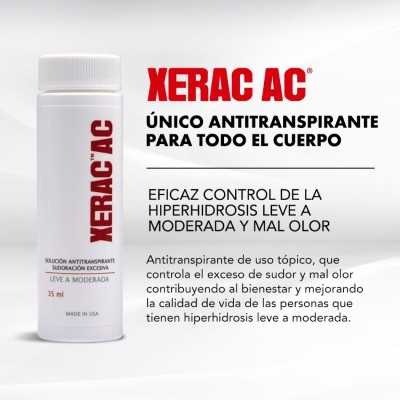 Xerac Ac solucion antitranspirante 35 ml.