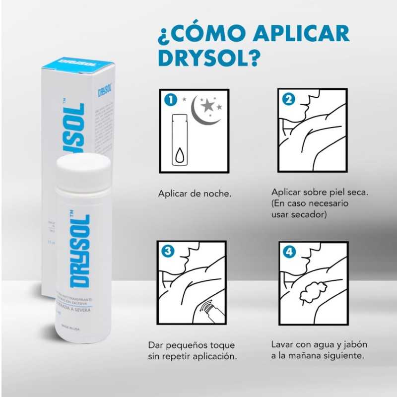 Drysol solución antitranspirante 35 ml. Desodorantes masculinos