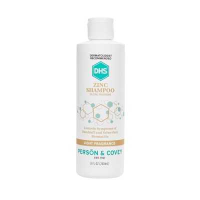 DHS Zinc shampoo anticaspa grasa 240 ml.