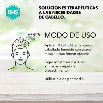 DHS Sal shampoo anticaspa seca 120 ml.