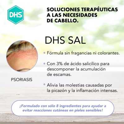 DHS Sal shampoo anticaspa seca 120 ml.