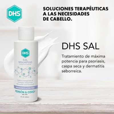 DHS Sal shampoo anticaspa seca 120 ml.