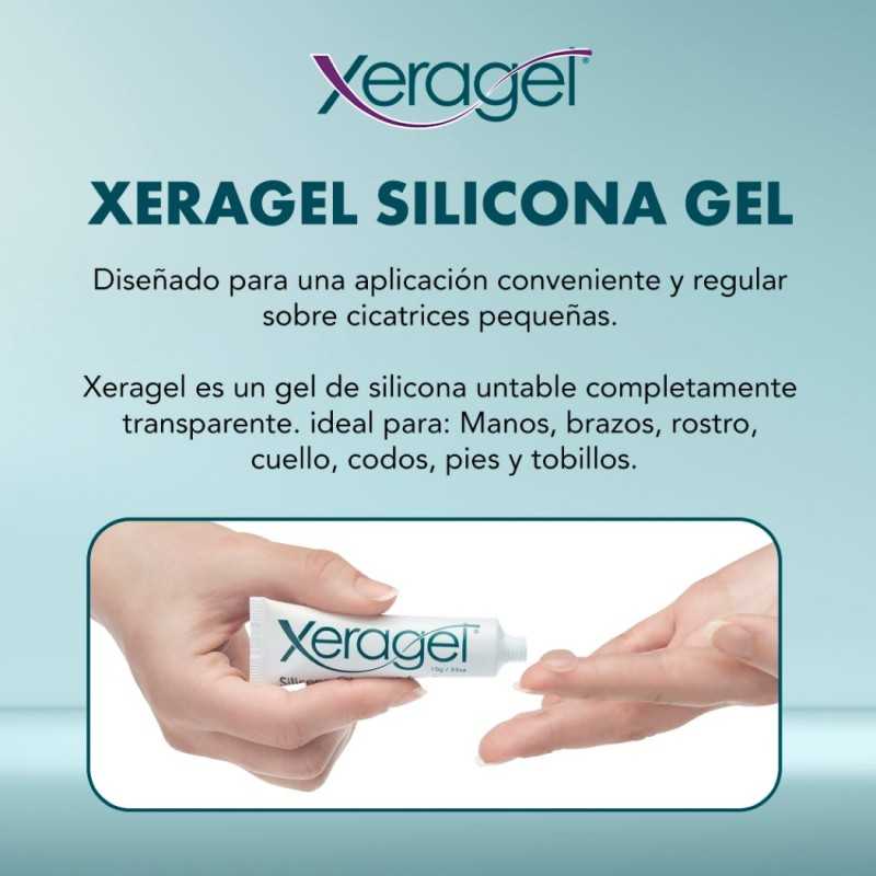 Xeragel silicona en gel 10 g. Tratamiento repararador para piel dañada