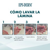 Epiderm Edg 499 parche silicona 3 cm. x 3 cm. Cicatrizantes