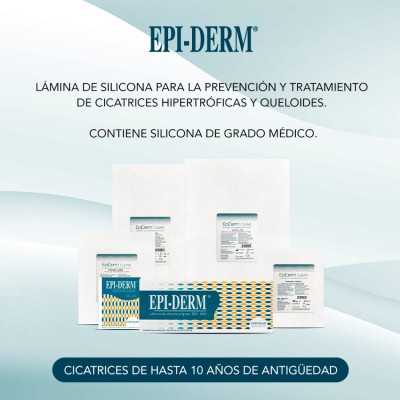Epiderm Edg 499 parche silicona 3 cm. x 3 cm.