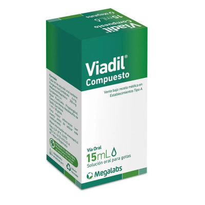 Viadil compuesto gotas 15 ml.