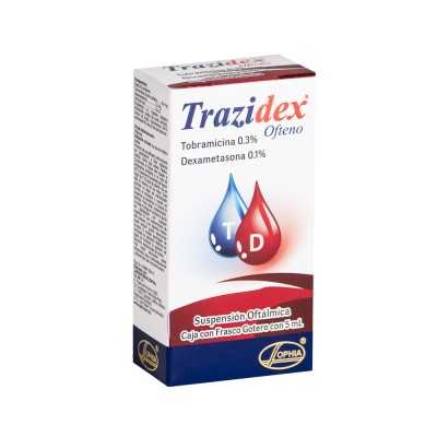 TRAZIDEX OFTENO SUSPENSIÓN OFTALMICA 5ml CENABAST