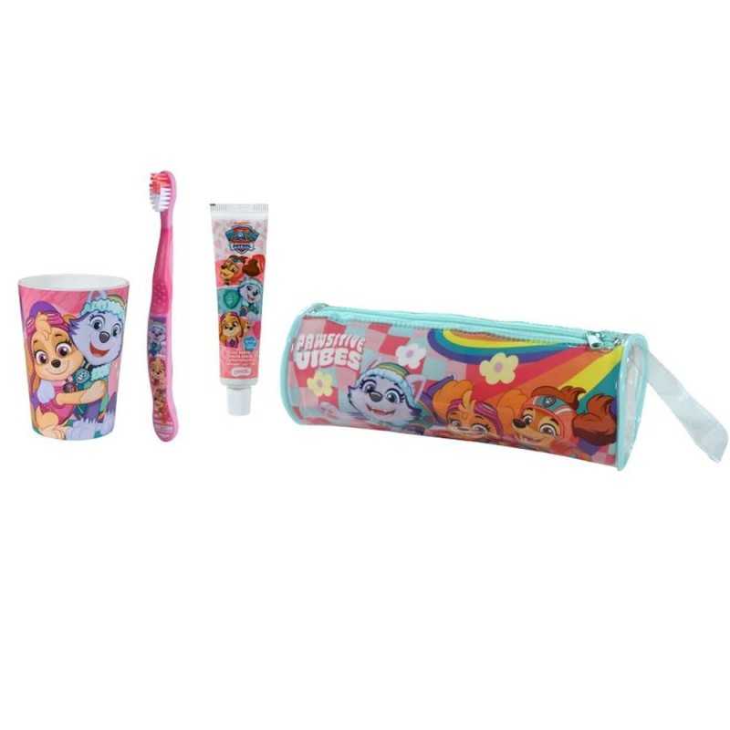 GELATTI SET DENTAL PASTA CEPILLO VASO PAWPATROL RO