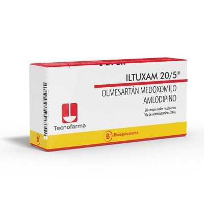 ILTUXAM 20MG/5MG X28COM