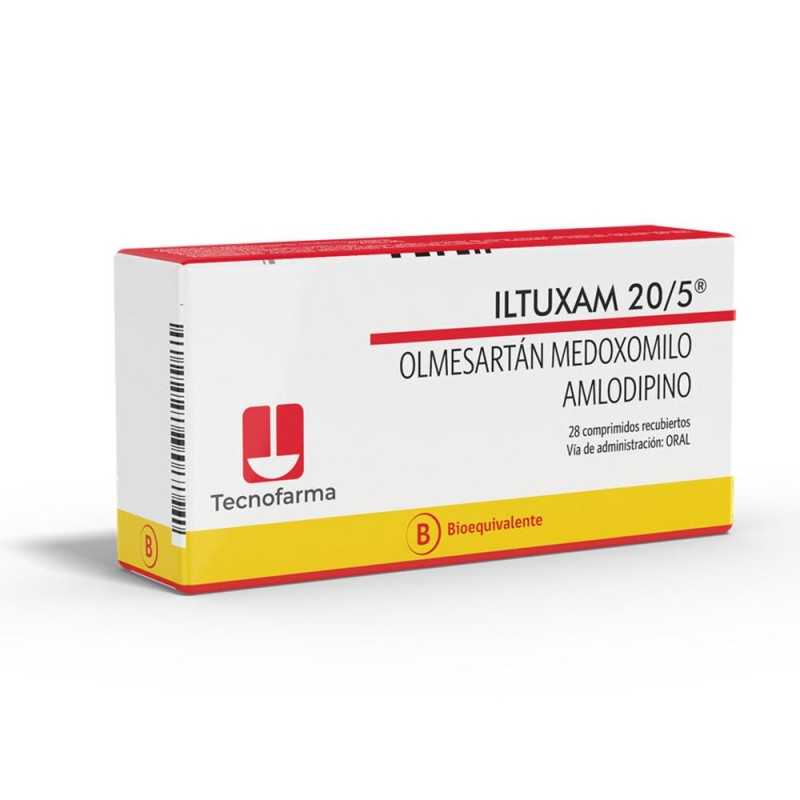 ILTUXAM 20MG/5MG X28COM