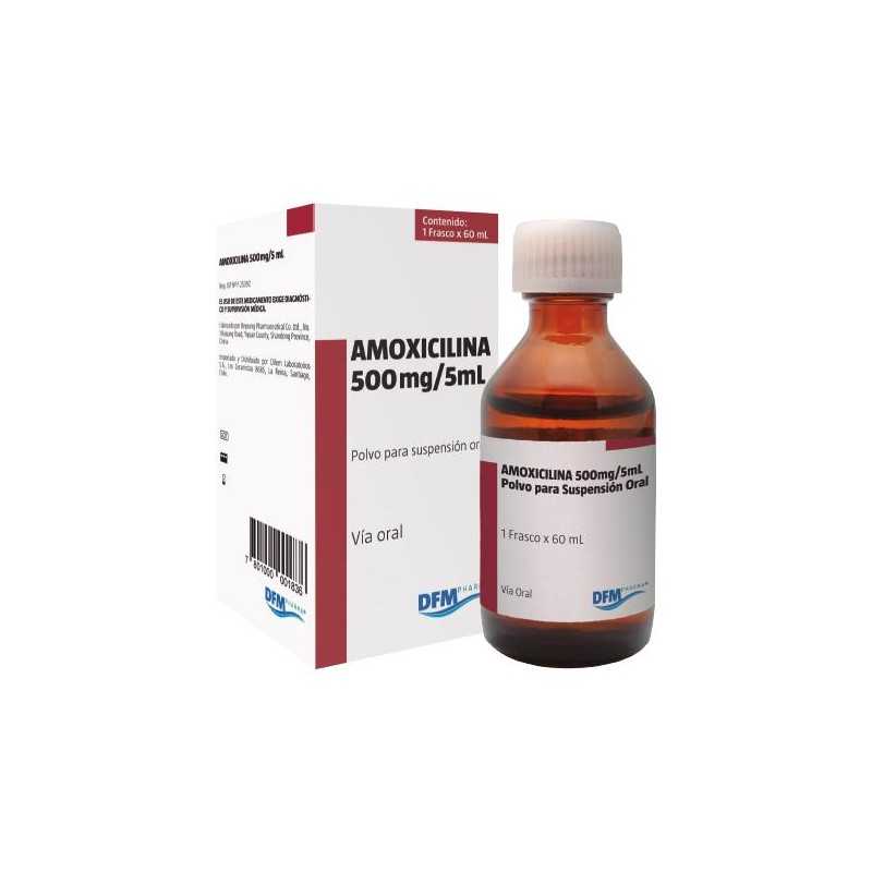 AMOXICILINA 500mg/5ml JBE X60ml DIFEM CENABAST 