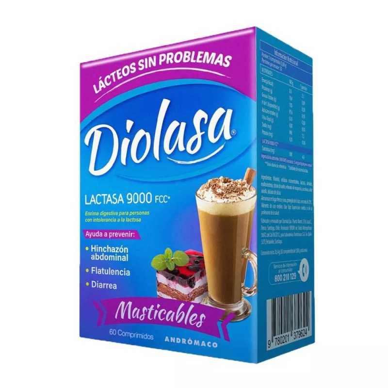 Diolasa vainilla 9000fcc x 60 comprimidos masticables. Inicio