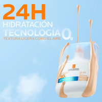 Anthelios UV Air protector solar fluido invisible color light FPS50+ 50 ml. Protector solar de rostro