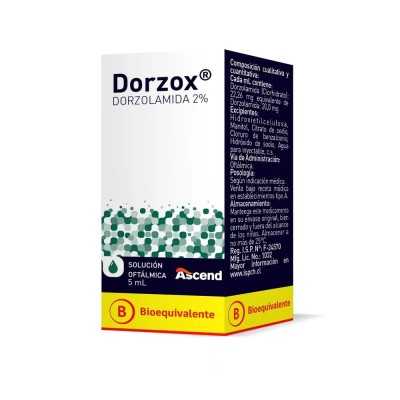 DORZOX 2 SOLUCION OFTALMICA 5ml CENABAST 