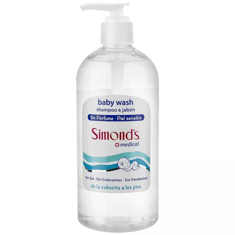 SIMONDS BABY WASH SHAMPOO & JABON x 500 ml 