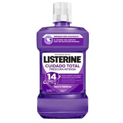 LISTERINE ENJUAGUE BUCAL CUIDADO TOTAL 1000ml