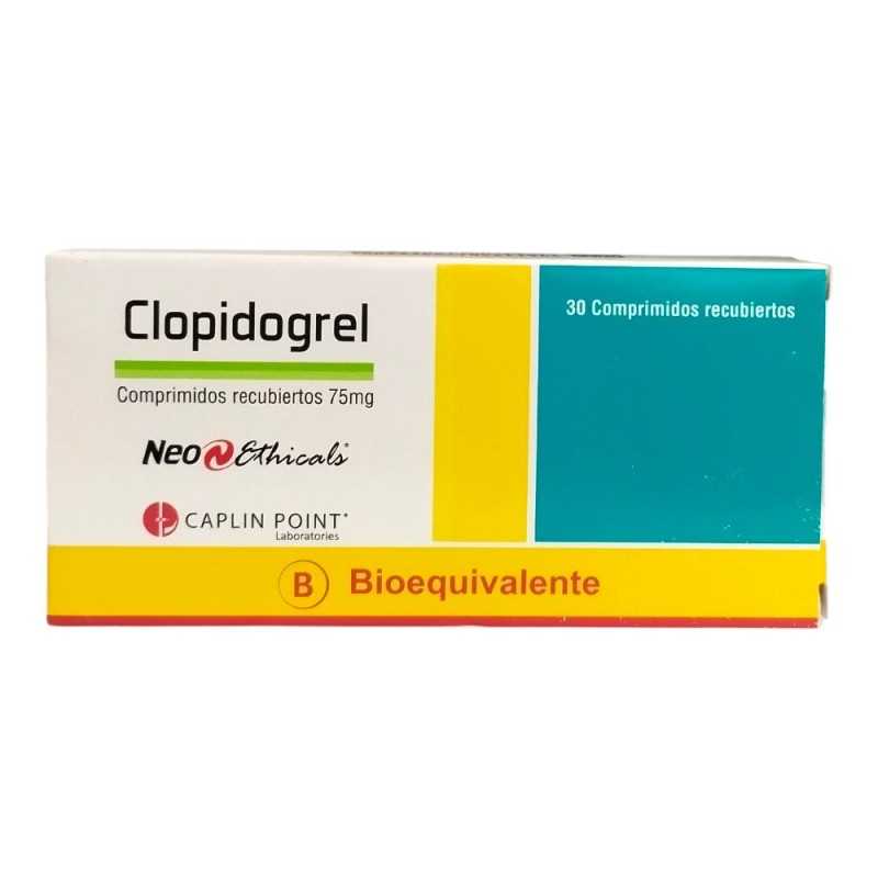 CLOPIDOGREL 75MG X30COM CAPLIN POINT CENABAST 