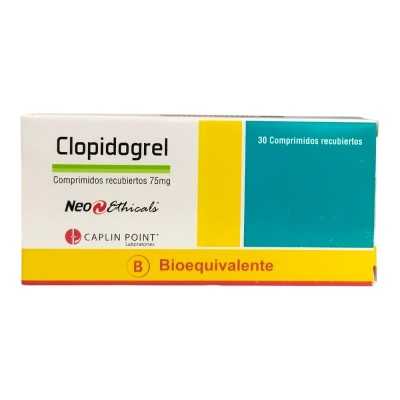 CLOPIDOGREL 75MG X30COM CAPLIN POINT CENABAST 