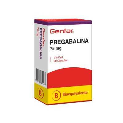 PREGABALINA 75MG X30CAP GENFAR 