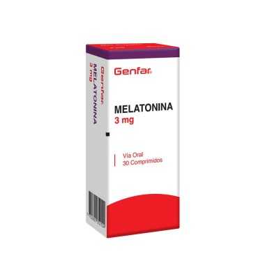MELATONINA 3MG X30COM GENFAR 