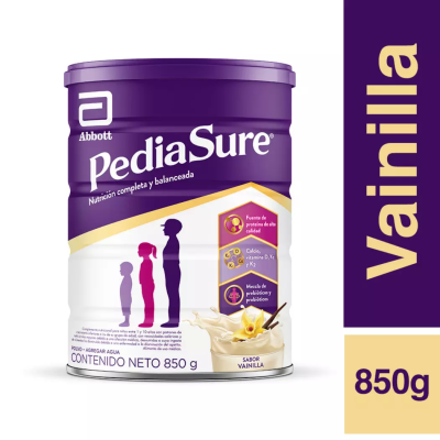 Pediasure Vainilla polvo x 850 gramos.