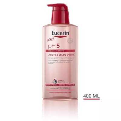 EUCERIN PH5 ACEITE Y GEL DE DUCHA 400ML