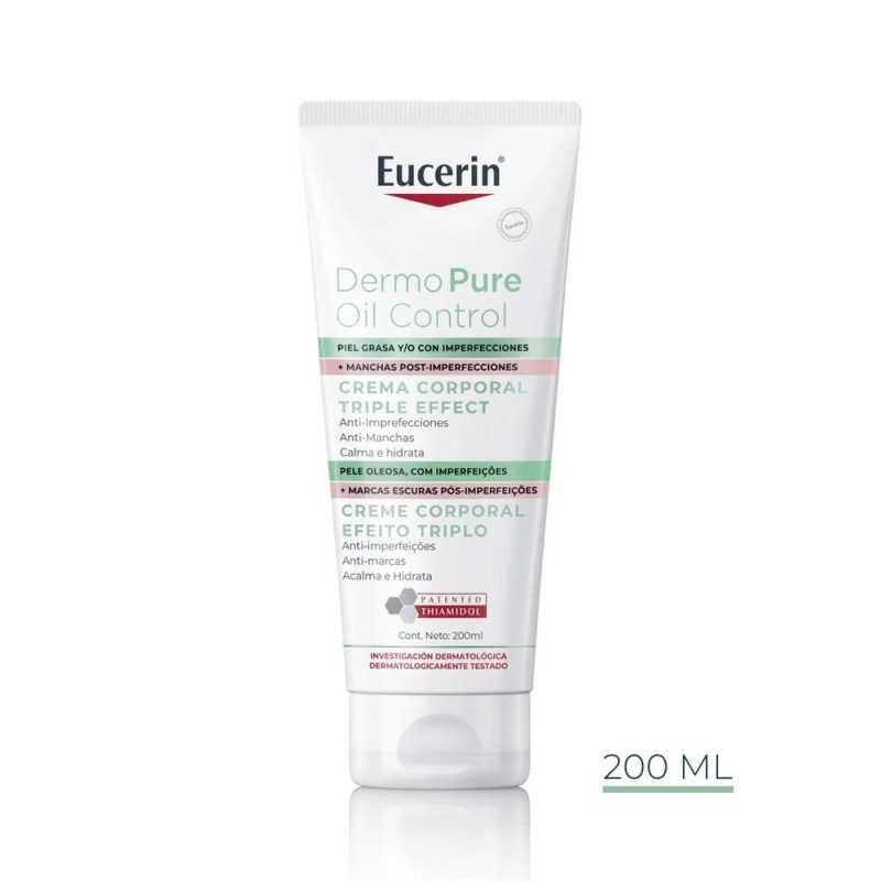 Eucerin Dermopure Oil Control Crema corporal 200 ml. Hidratación y nutrición para pieles sensibles