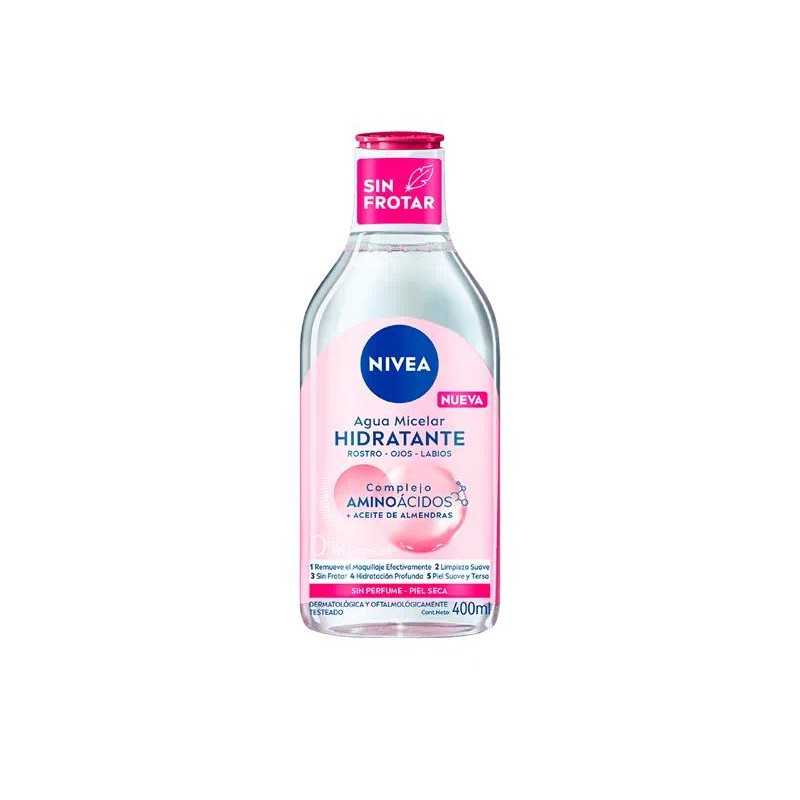 NIVEA AGUA MICELAR HIDRATANTE 400ML NIVEA AGUA MICELAR HIDRATANTE 400ML