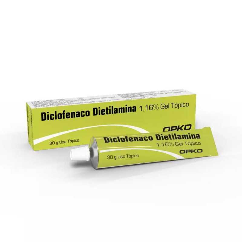 Diclofenaco Gel 1,16% x 30 gramos. (Opko) Analgesicos y Antinflamatorios