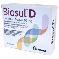 BIOSUL D COLAGENO NATIVO VIT D3 X30CAP