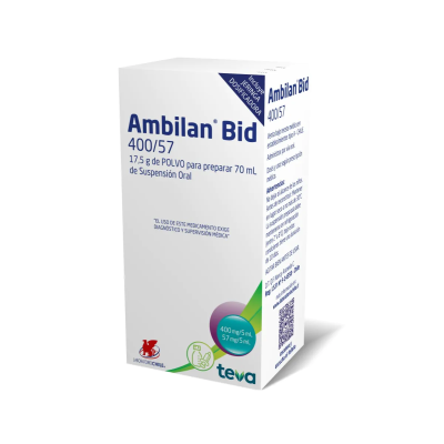 Ambilan Bid 400/57mg Suspensión Oral 70ml