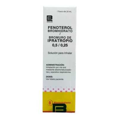 FENOTEROL IPRATROPIO 0 5/0 25 SOLUCION 20ML  BPH 