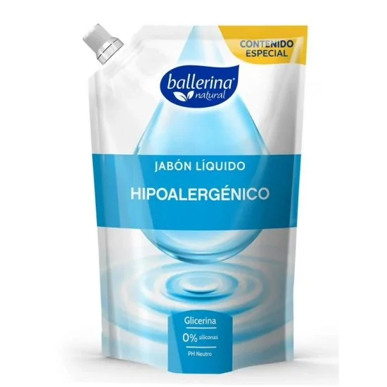 BALLERINA JABON HIPOALERGENICO DP 650ML