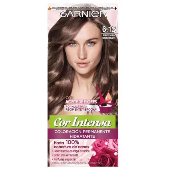 GARNIER COR INTENSA 6/12 RUBIO OSCURO CENIZA IRIZA